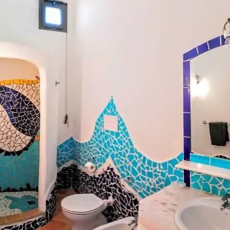 Re - Il Paradiso Degli Ulivi Con Piscina E Vista Mare Landhuis *
