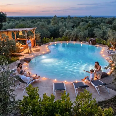 乡村民宿 Re - Il Paradiso Degli Ulivi Con Piscina E Vista Mare *